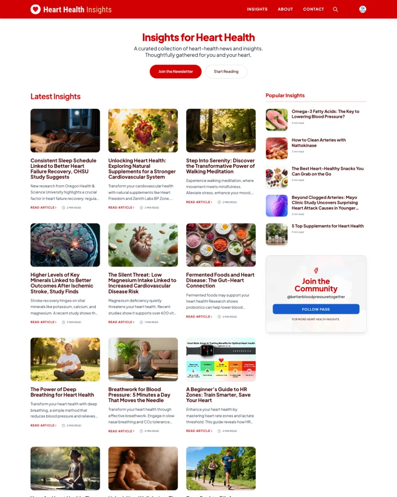 Heart Health Insights